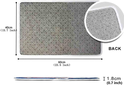 Personalized Image Bathroom Mat Custom Text Living Room Rugs Mat Home Indoor Non Slip Decor Rug 400g