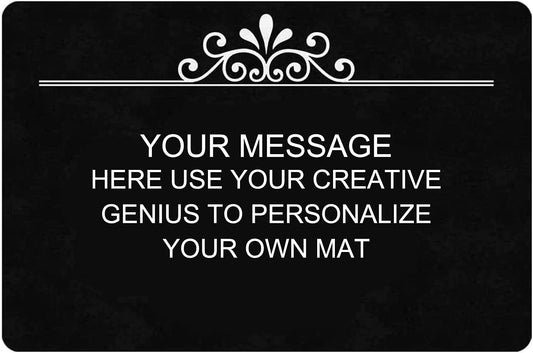 Blank Custom Doormat, Plain Rubber Backed Floor Mat for Sublimation & Heat Transfer Printing, Wholesale Blank Entrance Mats
