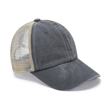 Unisex Adjustable Trucker Hat Snapback Mesh Baseball Cap