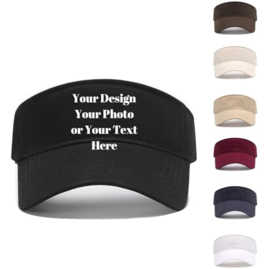Printed Custom Your Own Picture Text Logo Unisex Personalized Plain Adjustable Hat Baseball Cap