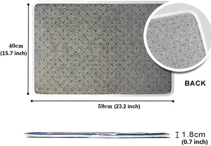 Flannel Bathroom Hi I'm Mat Custom Doormat Indoor Carpet 15.7X 23.6inch