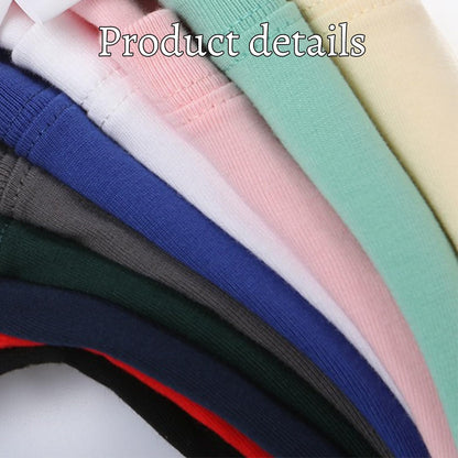 Custom Heavyweight Cotton Blank T-Shirt for Printing Soft Crew Neck Unisex Tee
