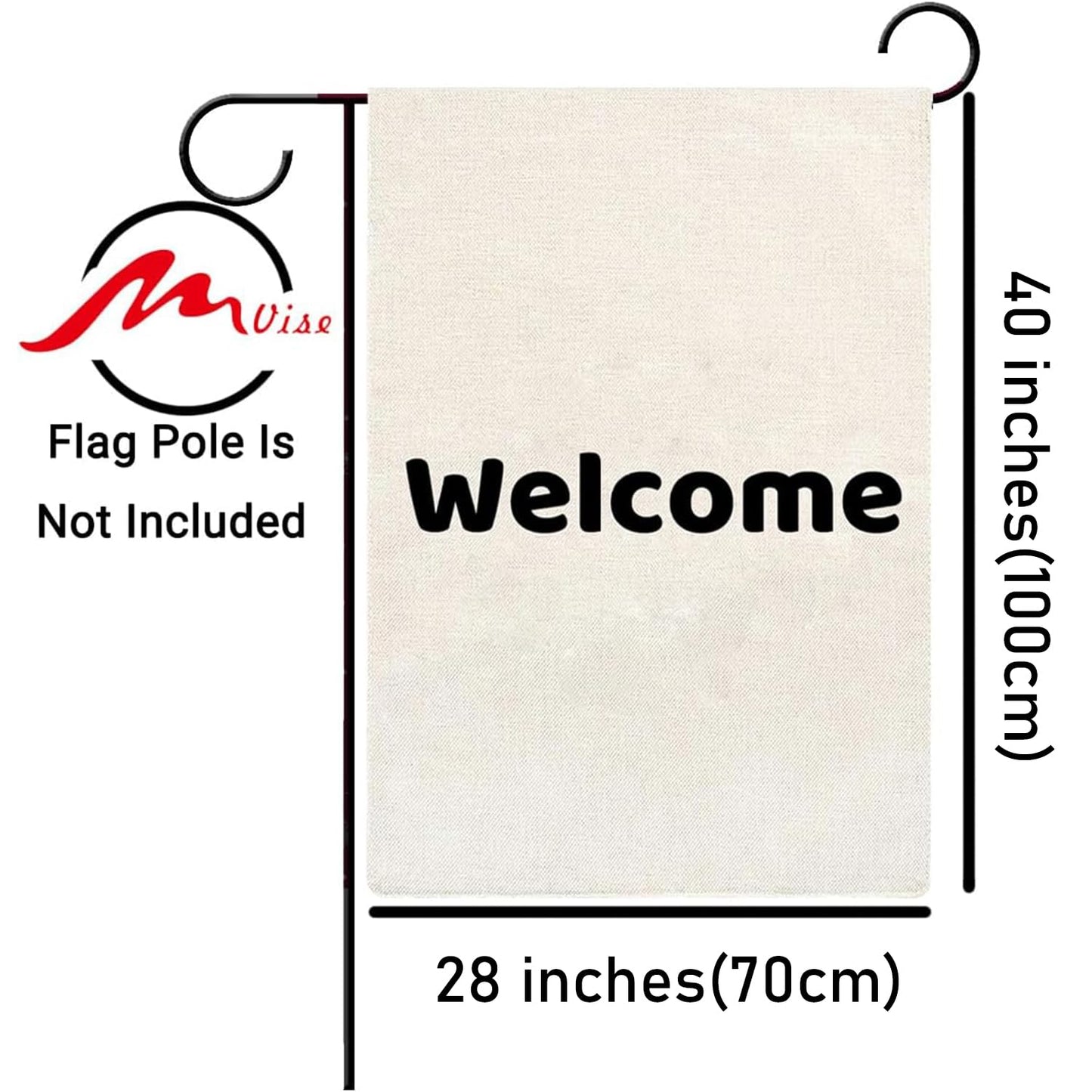 Personalized Garden Flag Outside Custom Flag DIY Your Own Design Home Yard Flags Banners 18"x12"