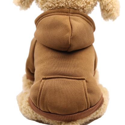 Custom Pet Hoodie for Dogs Cats, Warm Winter Pullover