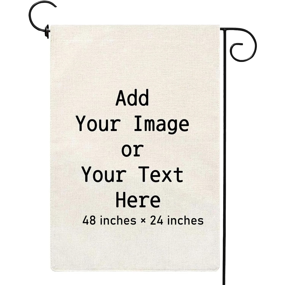 Personalized Garden Flag Outside Custom Flag DIY Your Own Design Home Yard Flags Banners