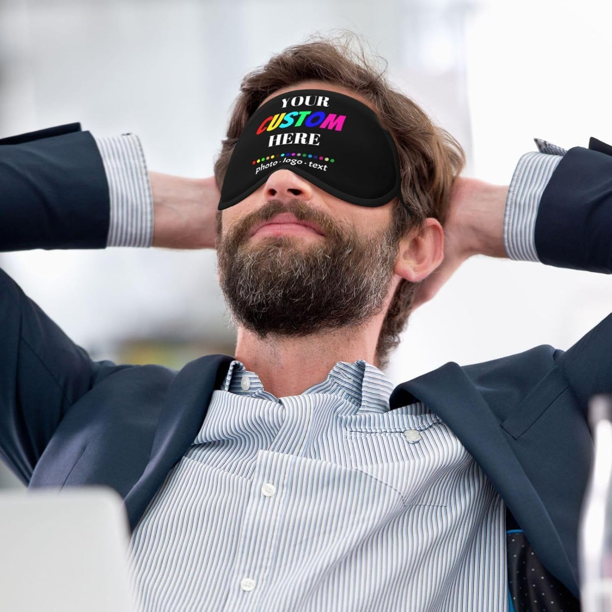 Custom Sleep Mask Personalized‑Printed Eye Mask for Sleeping