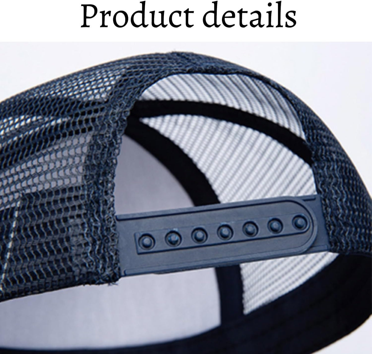 Unisex Adjustable Cotton Mesh Baseball Cap 5 Panel Plain Summer Hat