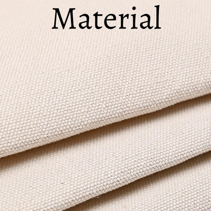 Custom Canvas Pencil Case Personalized Cosmetic Makeup Bag DIY Craft Zipper Bags Multifunctional Pouch Gift