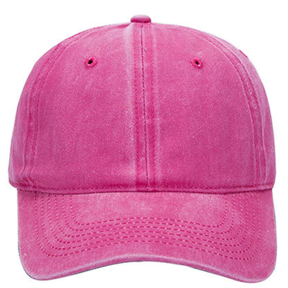 Plain Adjustable Hat Unisex Baseball Cap