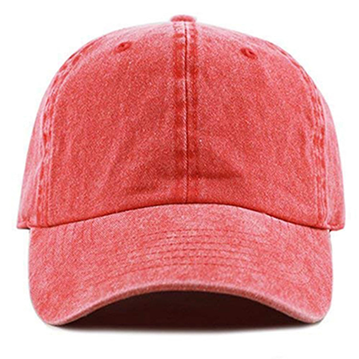 Plain Adjustable Hat Unisex Baseball Cap