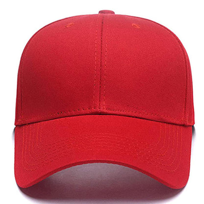 Plain Adjustable Hat Unisex Baseball Cap