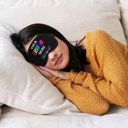 Custom Sleep Mask Personalized‑Printed Eye Mask for Sleeping