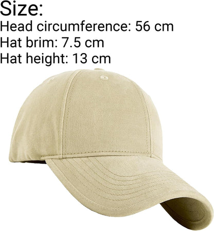 Personalized Cotton Washed Unisex Plain Adjustable Hat Custom Your Own Text Baseball Cap