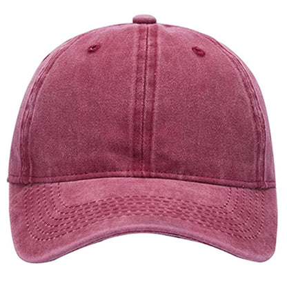 Plain Adjustable Hat Unisex Baseball Cap