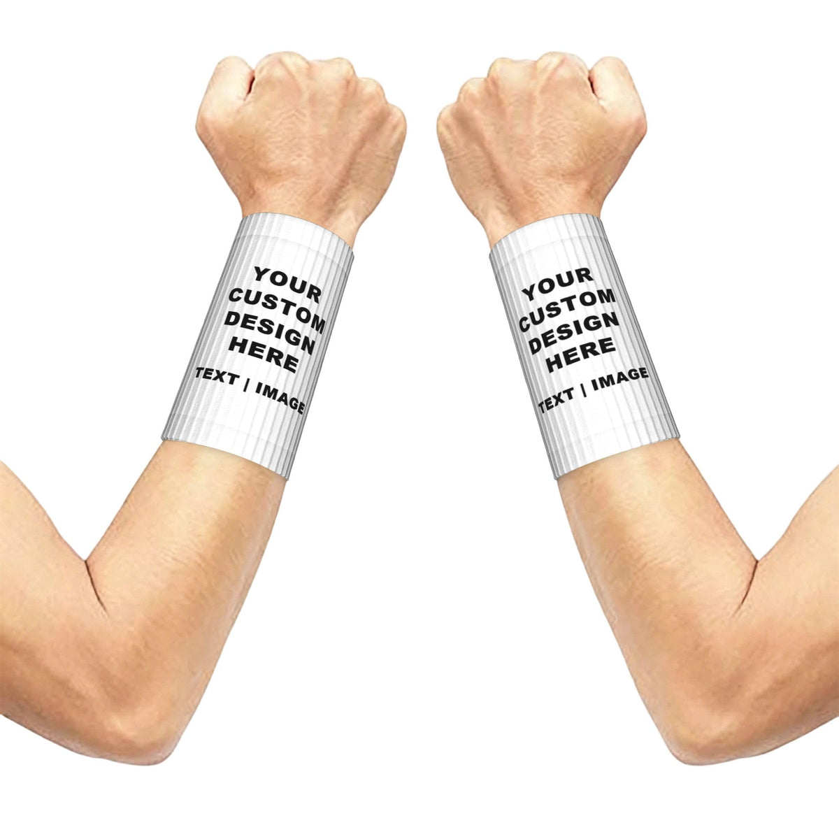Custom Solid Color Wrist Sleeve for Sports Gym