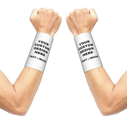 Custom Solid Color Wrist Sleeve for Sports Gym