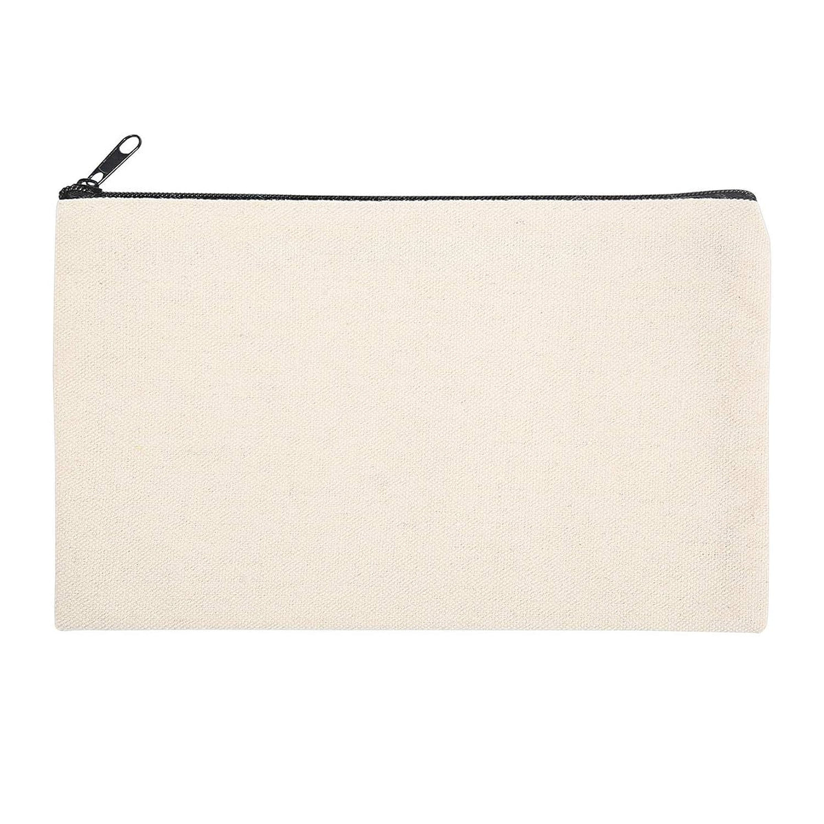 Custom Canvas Pencil Case Personalized Cosmetic Makeup Bag DIY Craft Zipper Bags Multifunctional Pouch Gift