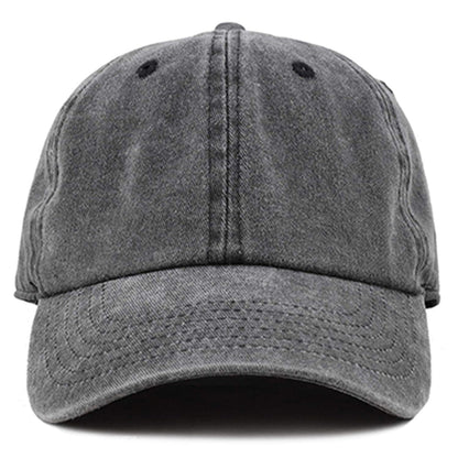 Plain Adjustable Hat Unisex Baseball Cap