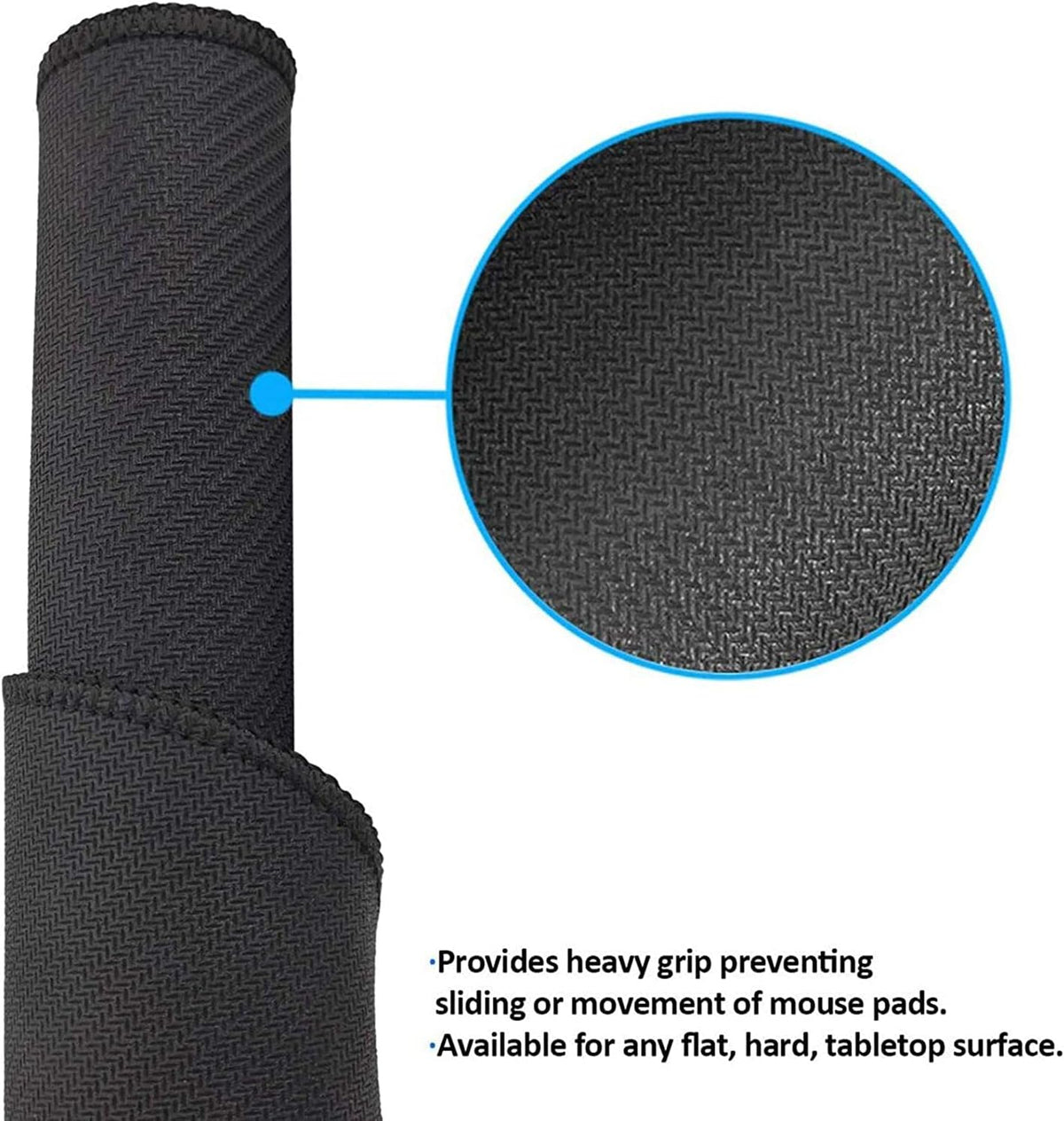 Personalized Image Mouse Pad Custom Text Rectangle Thick Rubber Mousepad Gaming Mat