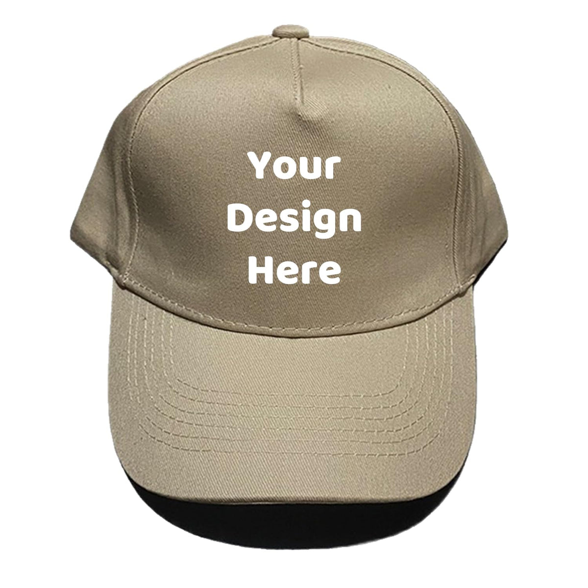 Custom Your Design Personalized 5 Panel Plain Adjustable Hat Unisex Baseball Cap