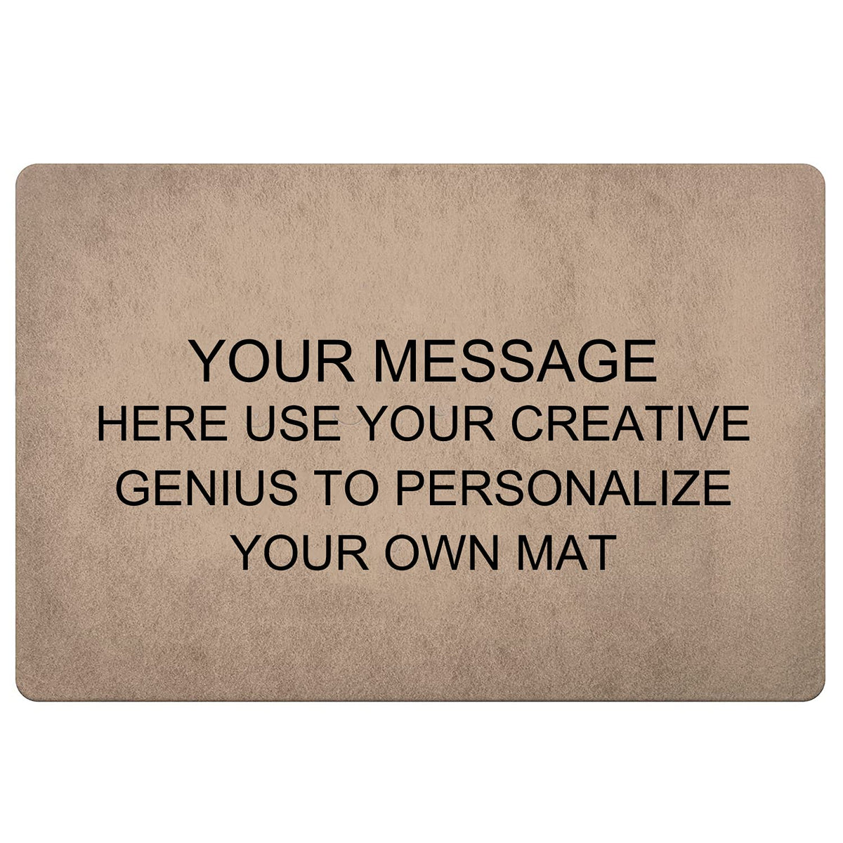 Personalized Image Doormat Custom Text Front Door Mat Welcome Indoor Outdoor Entrance Decor Rug