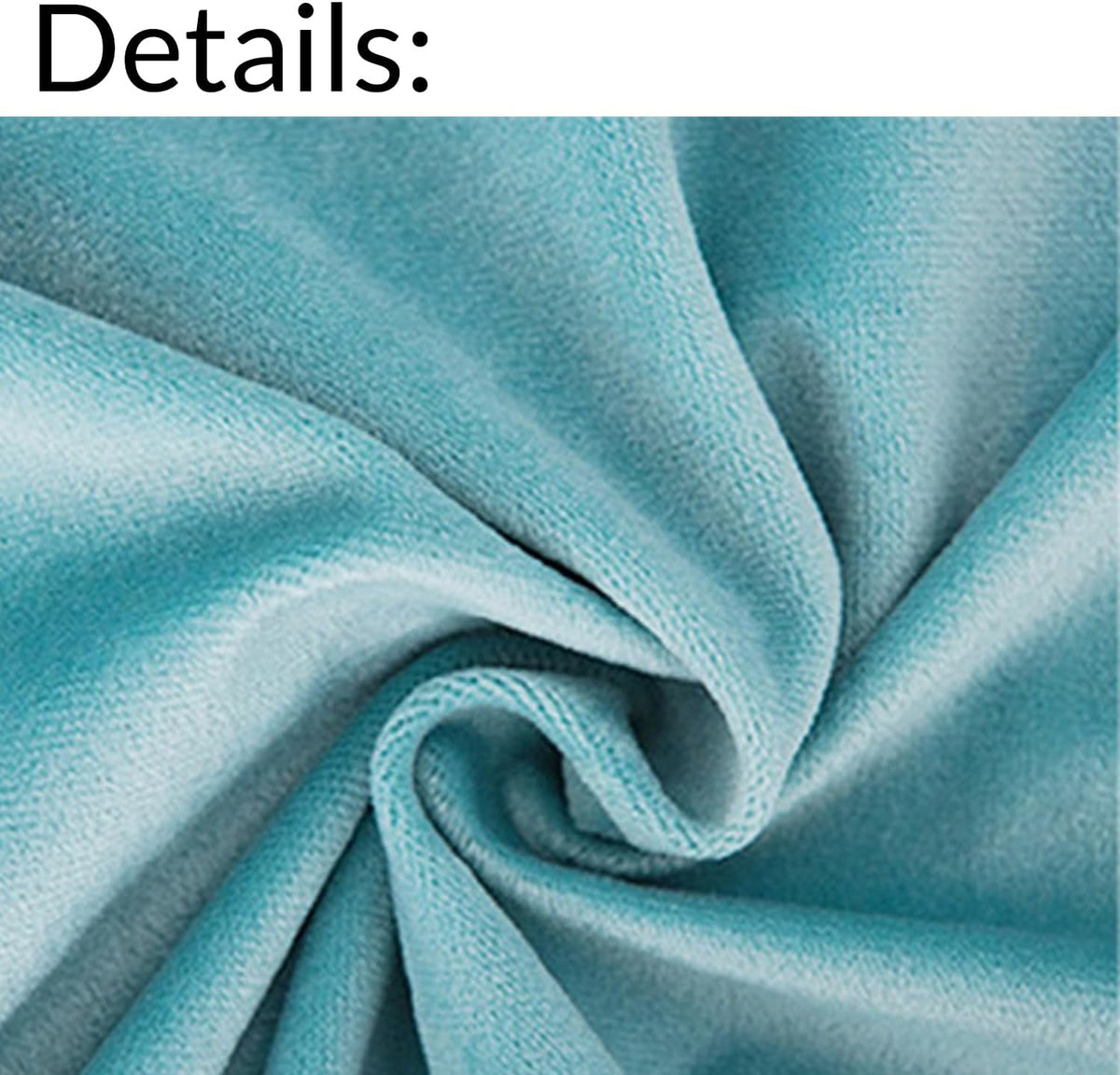 ZMvise Set of 2 Velvet Throw Pillowcase Solid Square Decorative Pillow Covers for Couch Sofa Bed Chair
