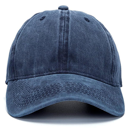 Plain Adjustable Hat Unisex Baseball Cap
