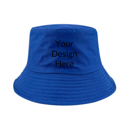 Custom Sun Hat Cotton Unisex Bucket Hats Summer Outdoor Fishing Cap