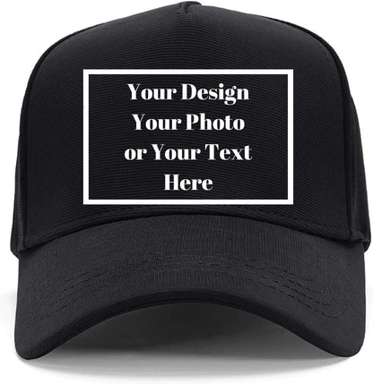 Custom Your Own Design Unisex Cotton 5 Panel Personalized Plain Adjustable Hat Baseball Cap