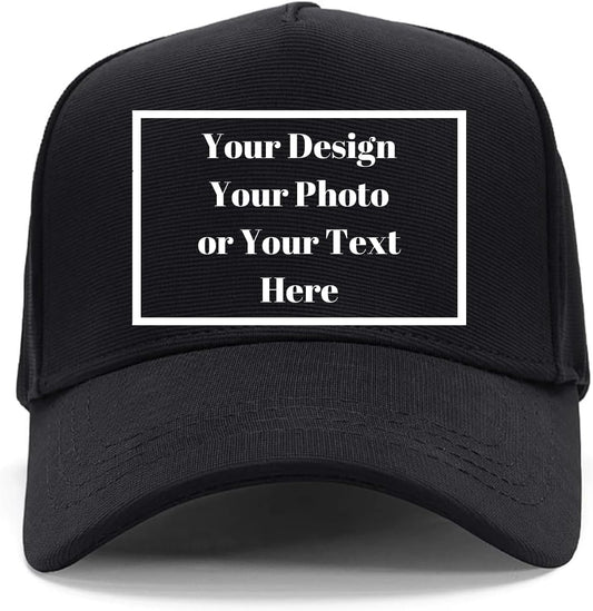 Custom Your Own Design Unisex Cotton 5 Panel Personalized Plain Adjustable Hat Baseball Cap