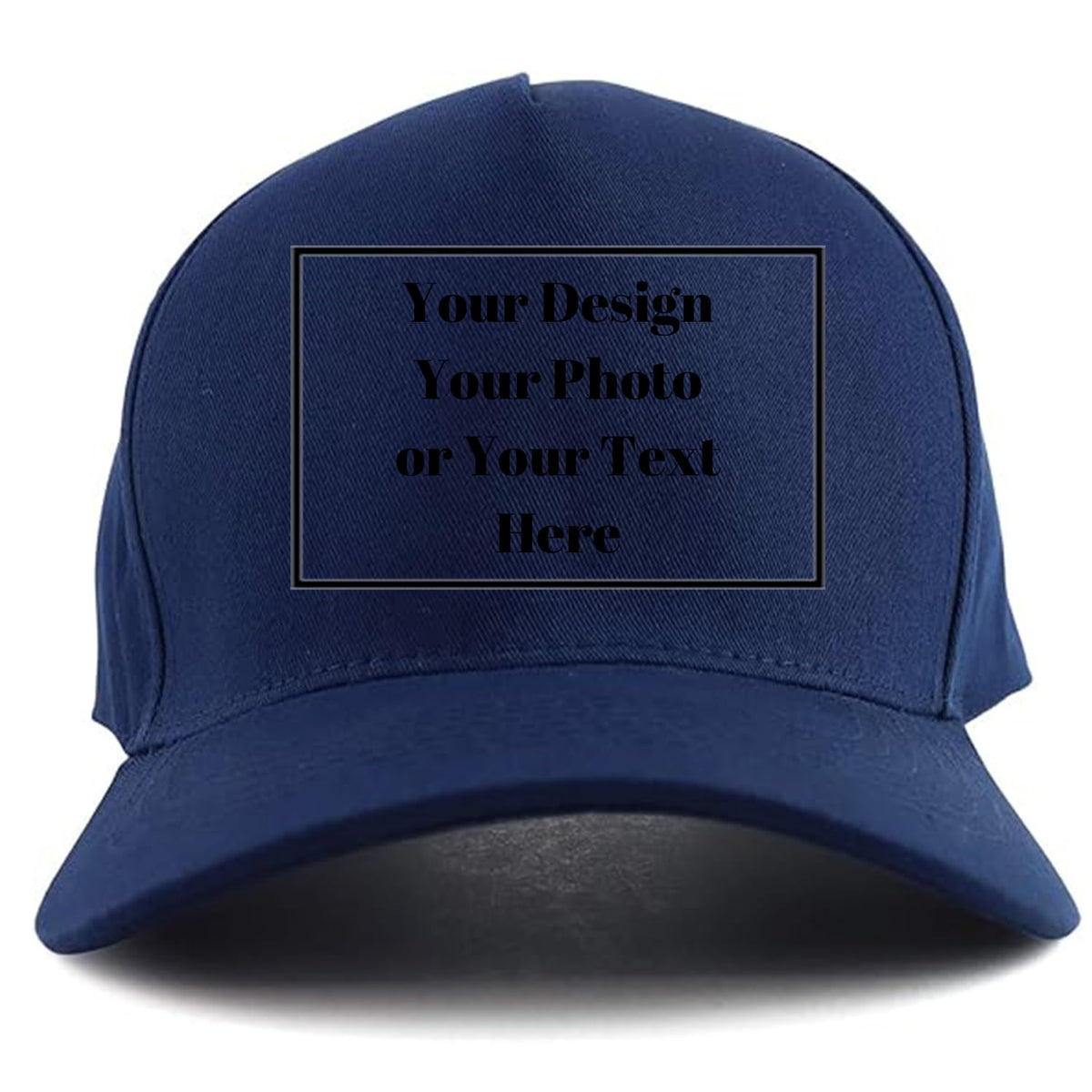 Custom Your Own Design Unisex Cotton 5 Panel Personalized Plain Adjustable Hat Baseball Cap
