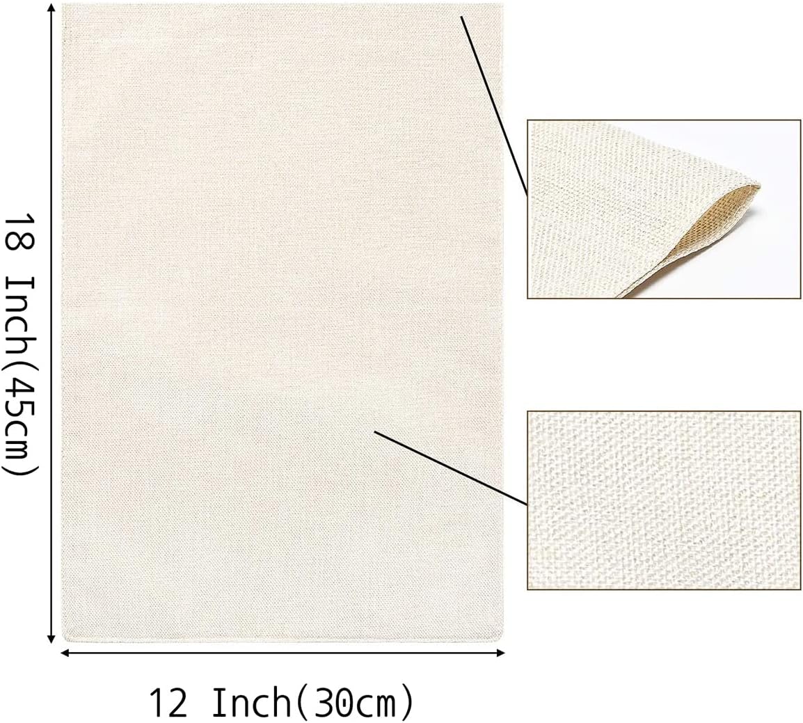 Sublimation Blank Garden Flag DIY Heat Transfer Welcome Banners for Indoor Outdoor Courtyard Decoration set of 24