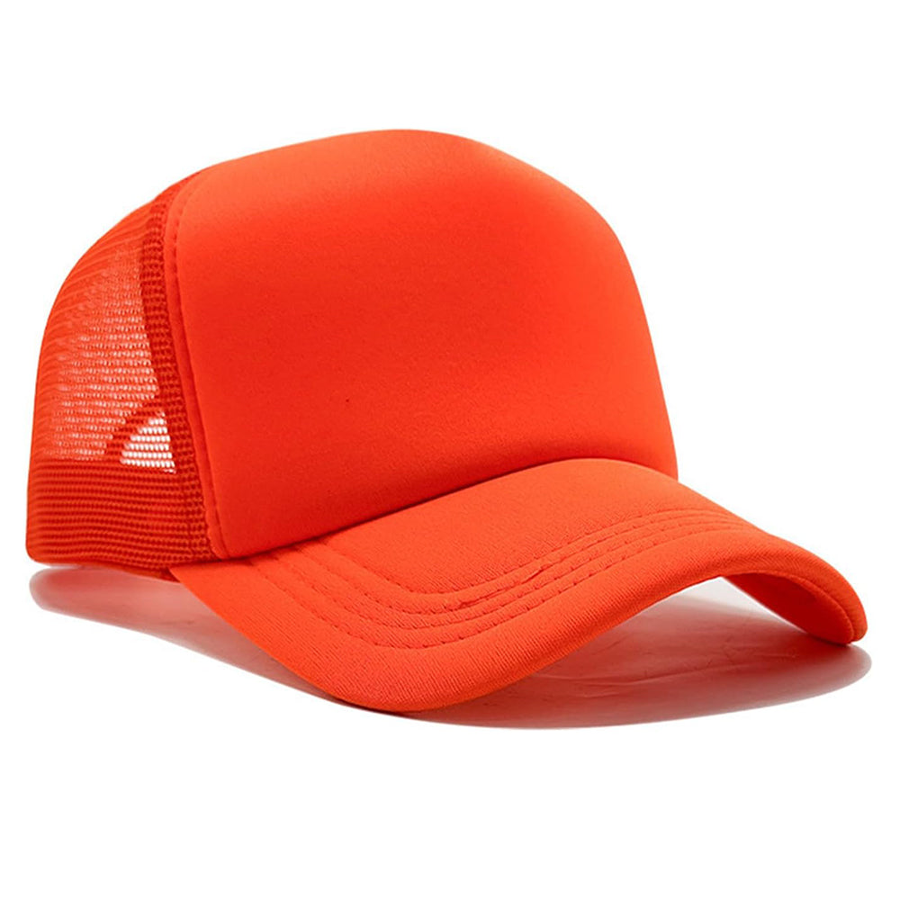 Unisex Adjustable Trucker Hat Snapback Mesh Baseball Cap