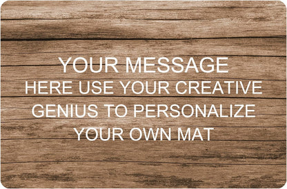Personalized Image Doormat Custom Text Front Door Mat Welcome Indoor Outdoor Entrance Decor Rug