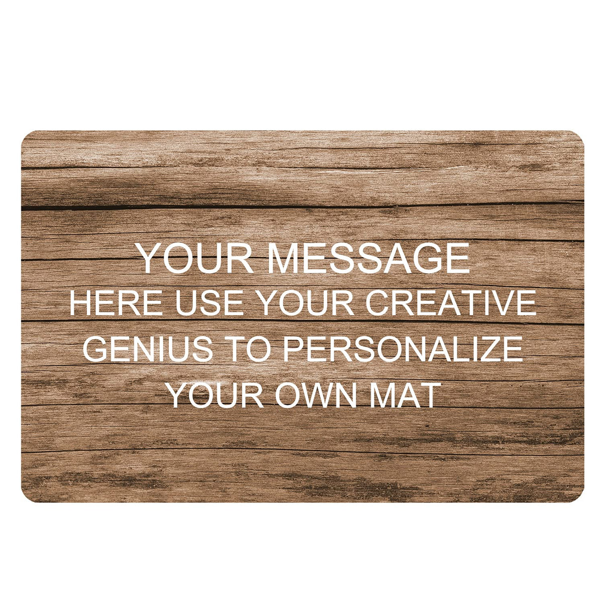 Personalized Image Doormat Custom Text Front Door Mat Welcome Indoor Outdoor Entrance Decor Rug