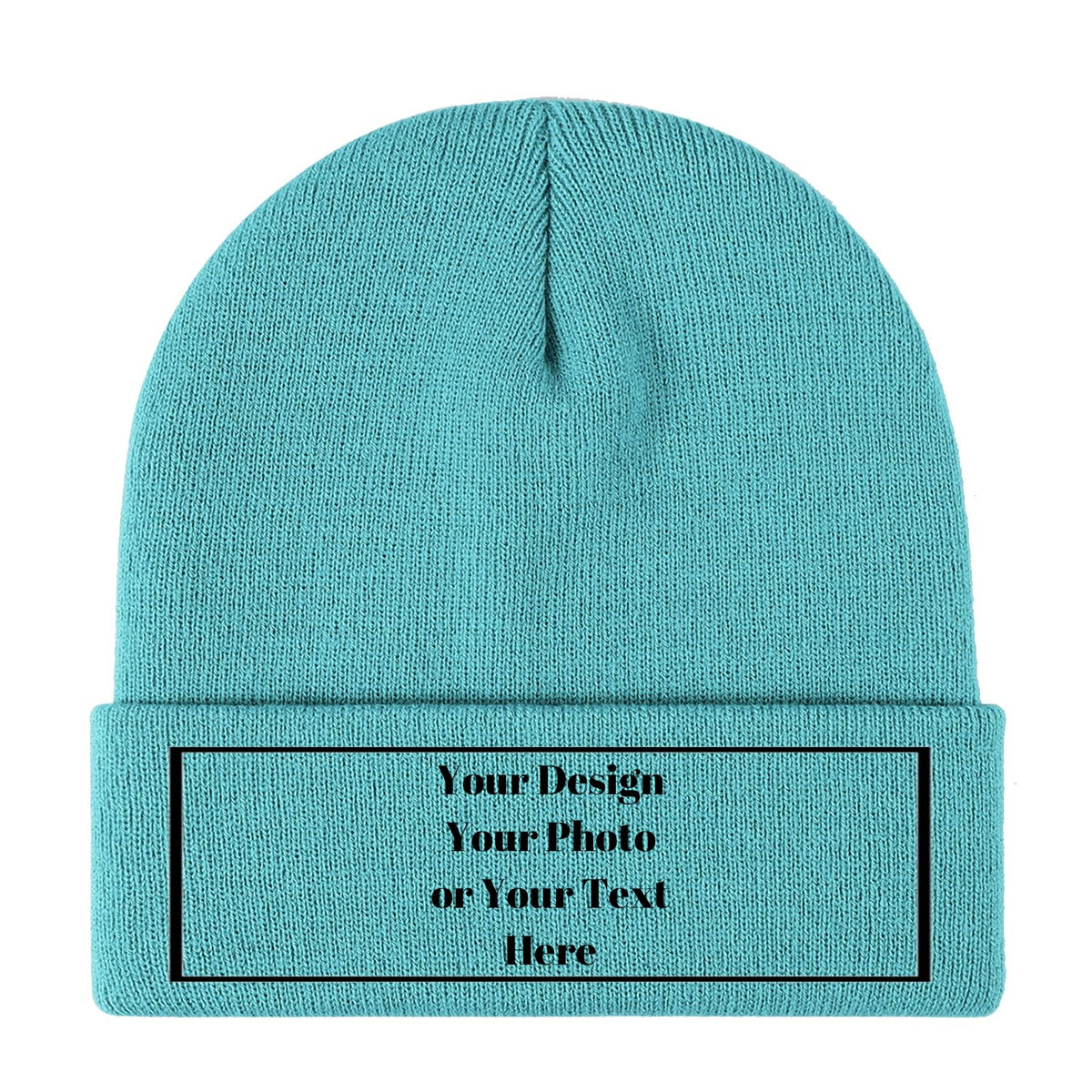 Personalized Unisex Beanies for Men Women Custom Beanie Winter Knitted Caps Hat