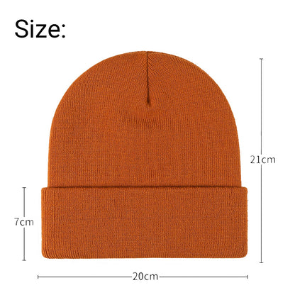 Personalized Unisex Beanies for Men Women Custom Beanie Winter Knitted Caps Hat
