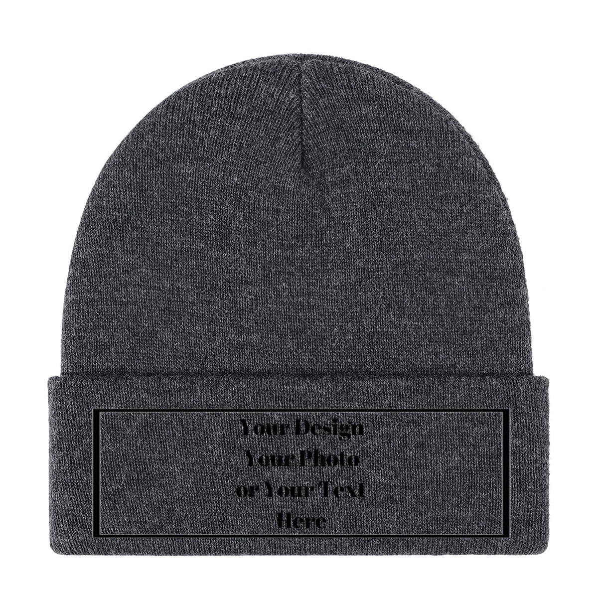Personalized Unisex Beanies for Men Women Custom Beanie Winter Knitted Caps Hat