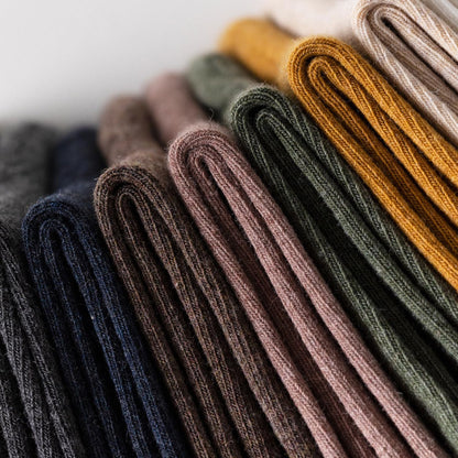 Unisex Socks, 4‑Pack Casual Socks, Assorted Random Solid Colors