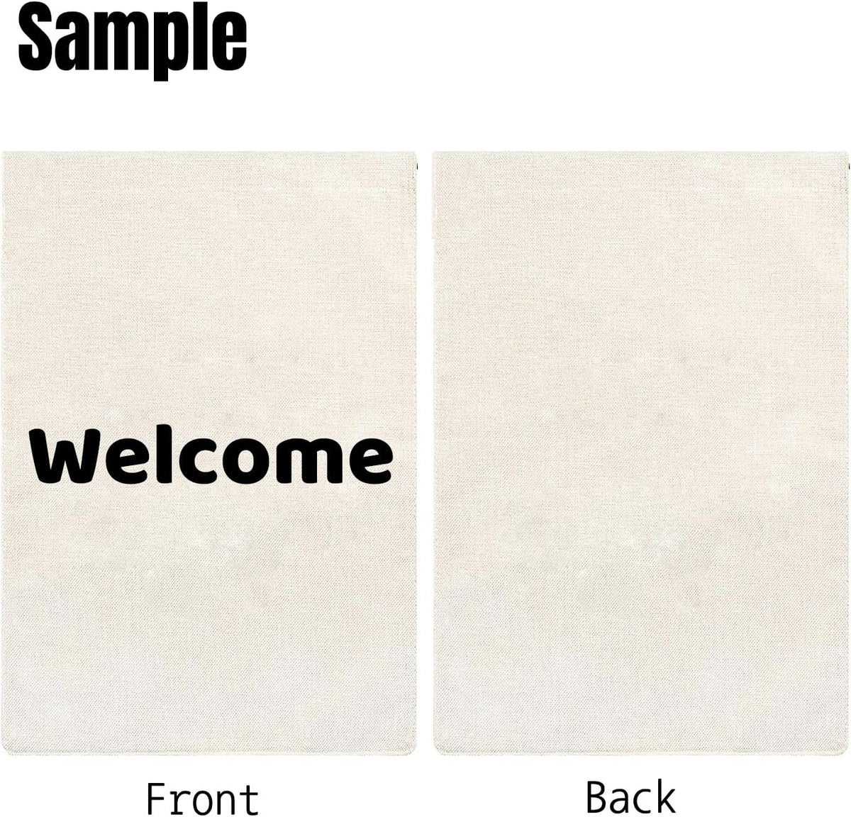 Personalized Garden Flag Outside 12x18 Custom Flag DIY Your Own Logo/Design/Words Home Flags One Sided Customized Yard Flags Banners