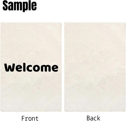 Personalized Garden Flag Outside 12x18 Custom Flag DIY Your Own Logo/Design/Words Home Flags One Sided Customized Yard Flags Banners