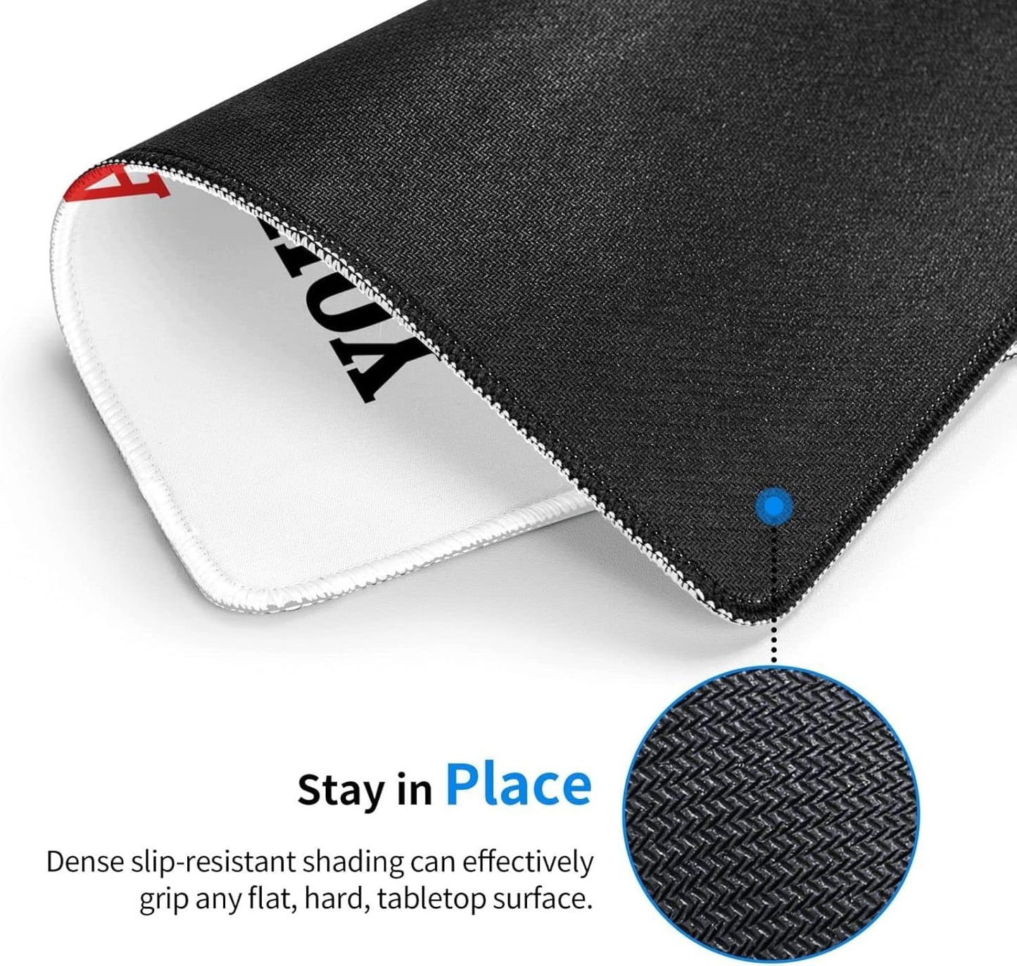 Custom Mouse Pad, Personalized Photo Text Logo, Non-Slip Mouse Mat for Gaming & Office ZM-147
