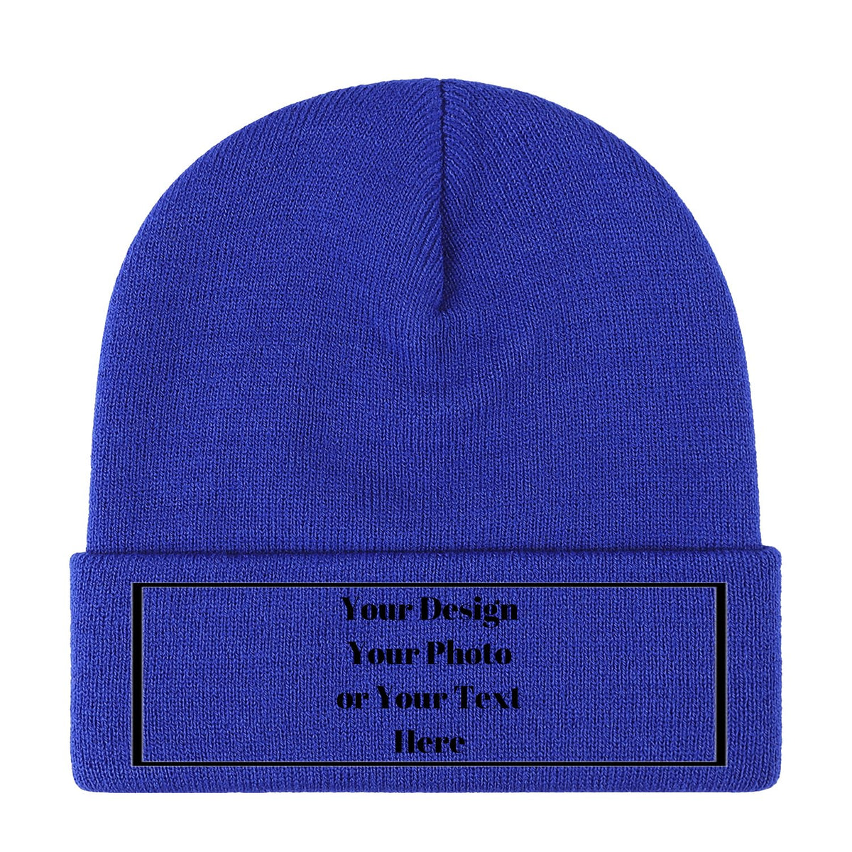 Personalized Unisex Beanies for Men Women Custom Beanie Winter Knitted Caps Hat