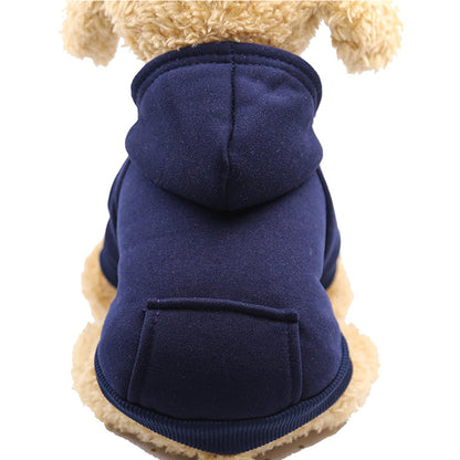 Custom Pet Hoodie for Dogs Cats, Warm Winter Pullover