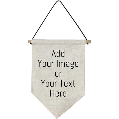 Personalized Garden Flag Outside Custom Flag DIY Your Own Design Home Yard Flags Banners
