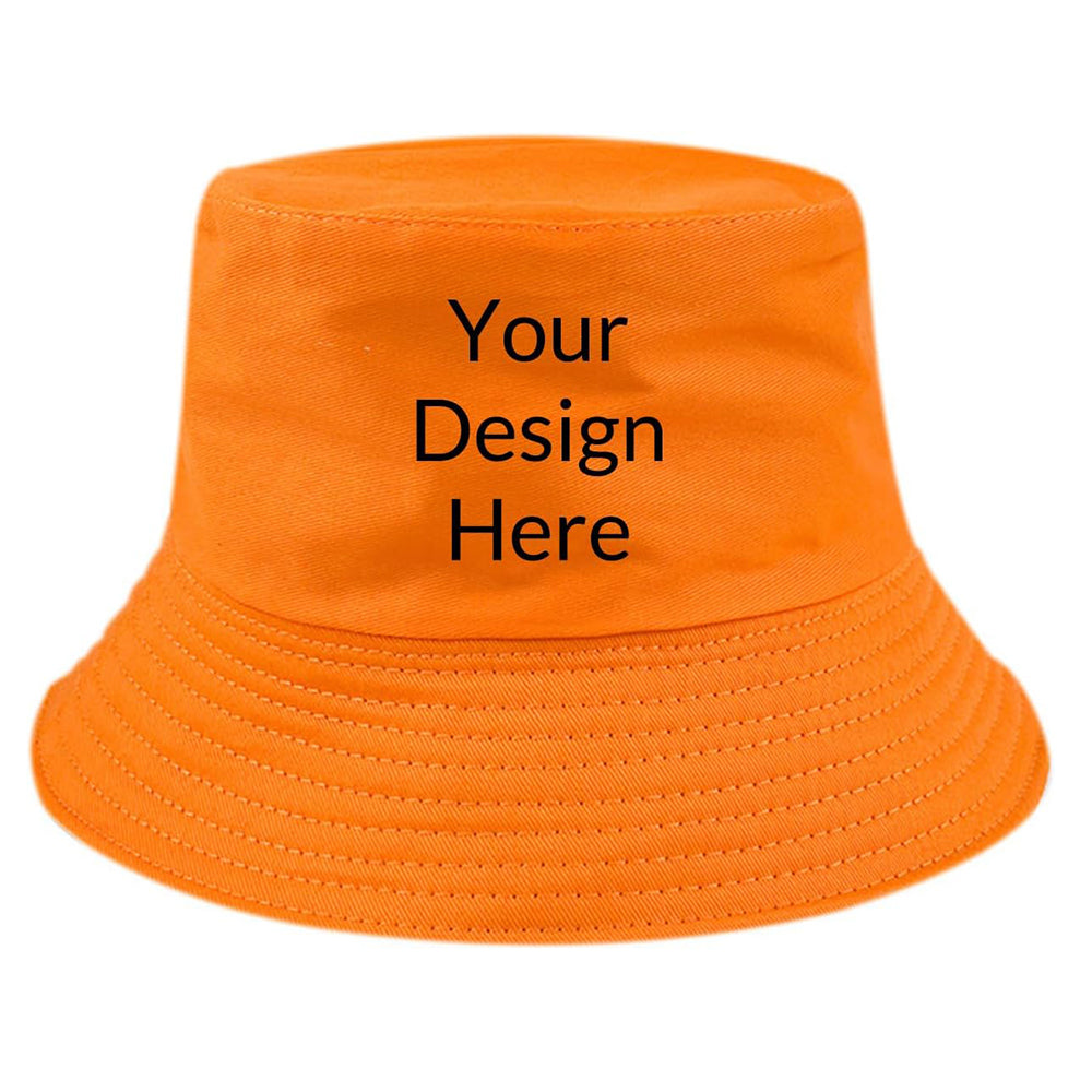 Custom Sun Hat Cotton Unisex Bucket Hats Summer Outdoor Fishing Cap